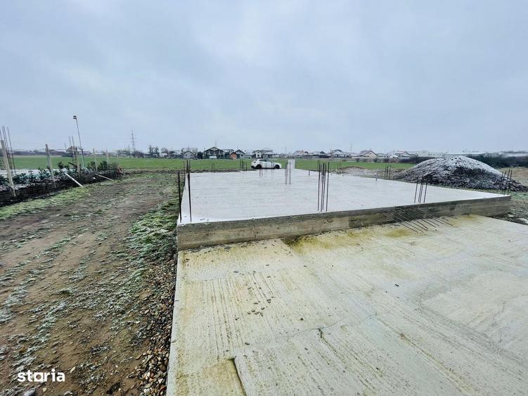 Teren intravilan cu fundatie ridicata (plan P) - 3