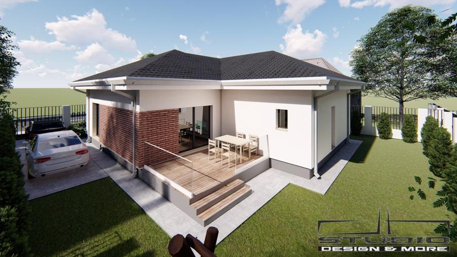 Proprietar - Single 4 camere, 380 mp, Canalizare, autobuz Aurel Vlaicu - 2