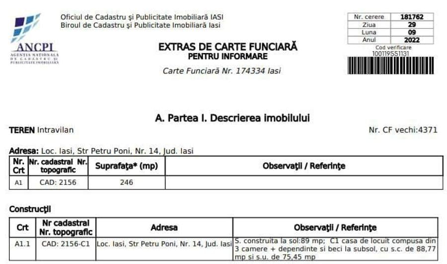 Casa intabulata pe 250 mp teren deschidere 13 metri ultracentral - 7