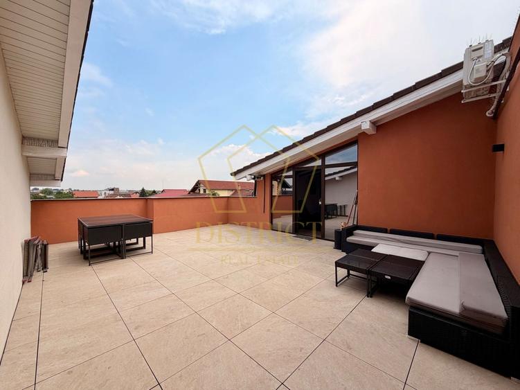 Apartament cu 2 camere semidecomandat, mobilat în Moșnița Nouă