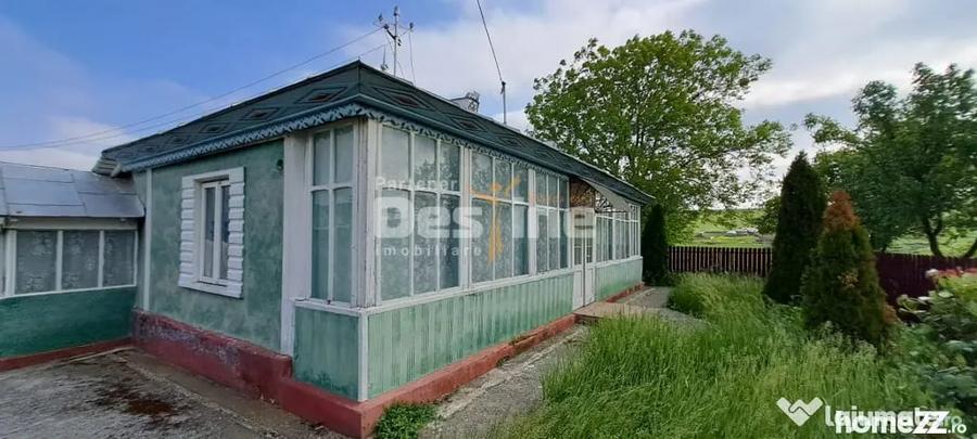 Casă cu 2 camere cu Teren 1000 Mp în Horlești