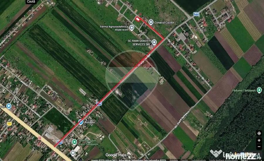 Teren în Tărtășești