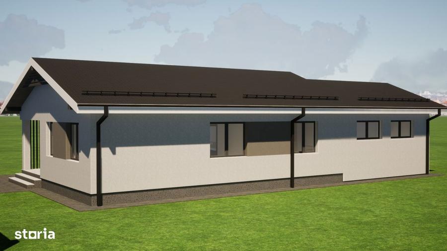 Vanzare casa noua in constructie cu autorizatie Stupini Brasov - 11