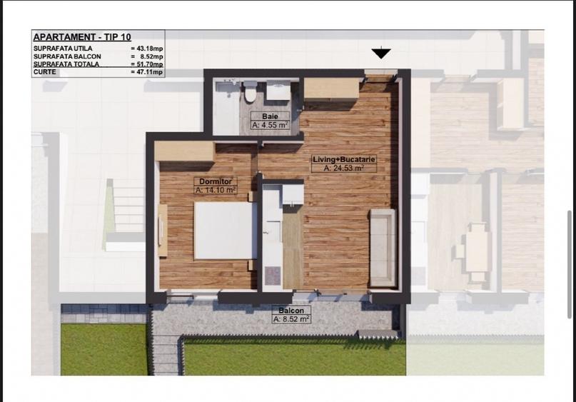 Vănd Apartament 2 Can Strada Trifoiului Dobroesti Fundeni - 4