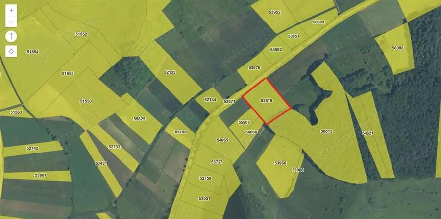 Teren arabil agricol, 1 Ha, langa asfalt - 1