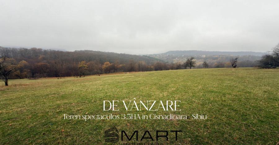 Teren spectaculos 3,5HA zona Cisnadioara - 4