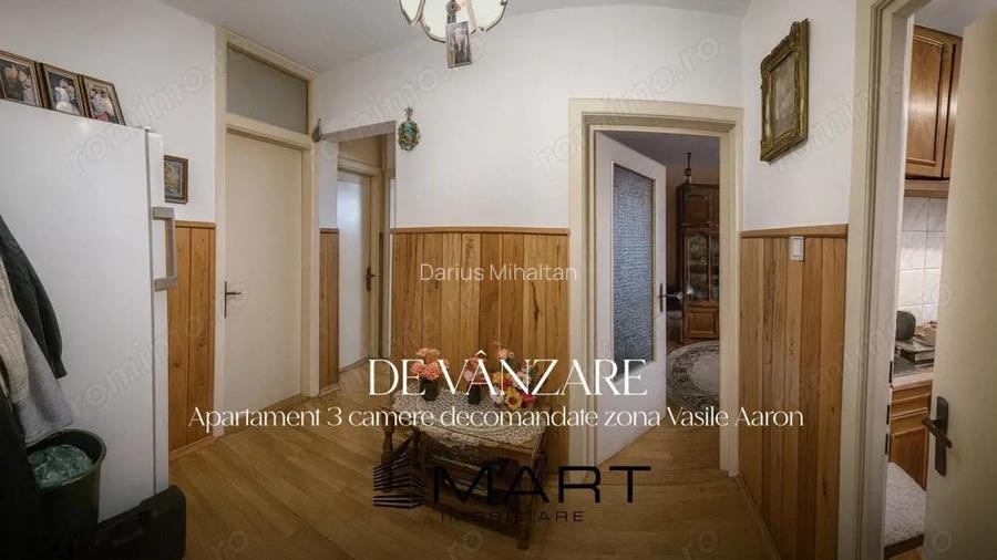 Apartament 3 camere decomandate zona Vasile Aaron Sibiu
