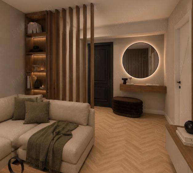 Apartament cu 2 camere semidecomandat în Central