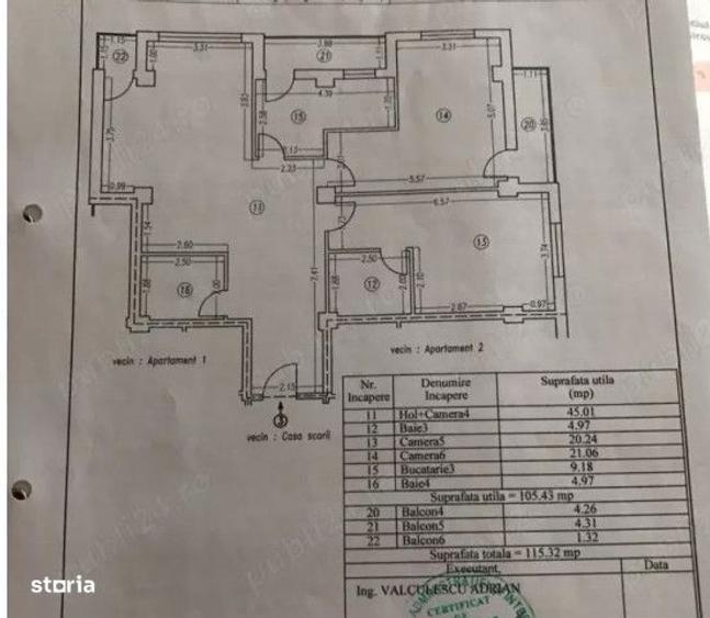 APARTAMENT 3 CAMERE | 115 MP | ZONA PRIMO-COMPOZITORI - 8