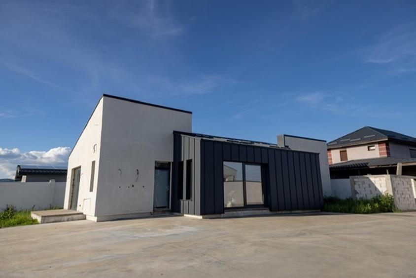 MOCIRA casa pe 1 nivel semifinisata 130mp utili cu teren 5.5ari! - 15