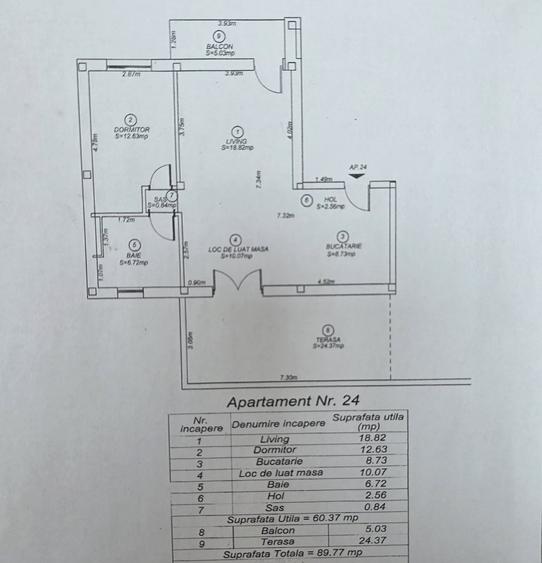 🏙️ Penthouse de închiriat – Calea Aradului | Bloc nou- 922 - 6