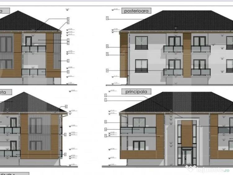 Apartament 3 camere, 51 mp, gradina ~150mp, zona primarie Ap - 3