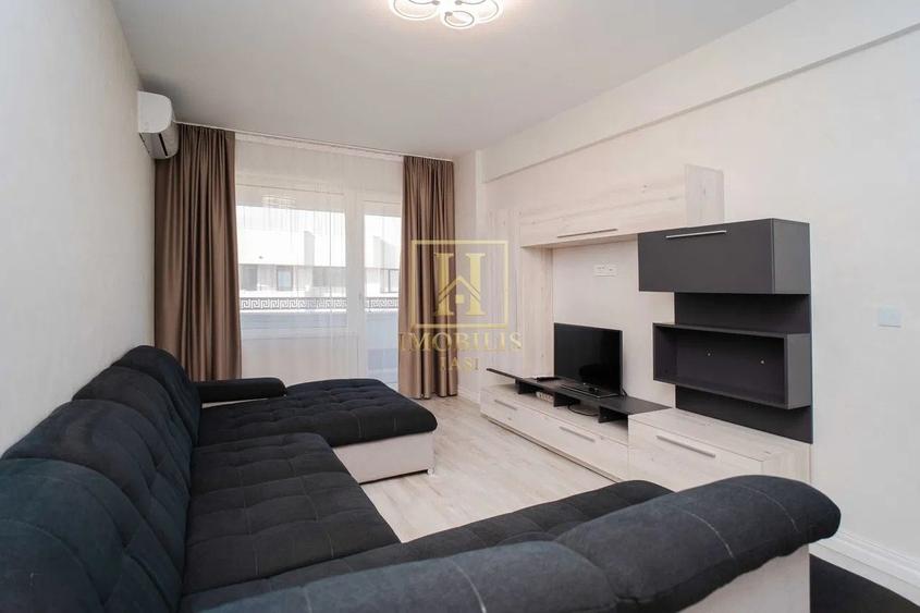 Apartament 2 camere Dec mobilat NOU Royal Town Copou 140000 euro - 1
