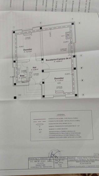 Casa Bascov 3 camere mobilata/utilata+100mp teren. an constr. 2020 - 3