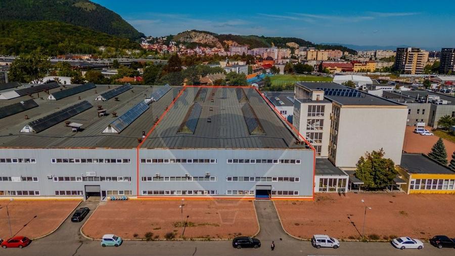 2 tronsoane hala |2 poduri rulante 10/18 T, Parcare, Productie\depozit - 12