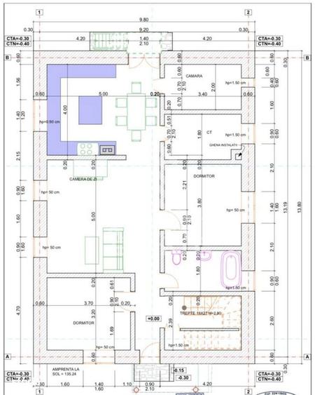 Casa individuala la rosu cu teren generos, Seceani - 4