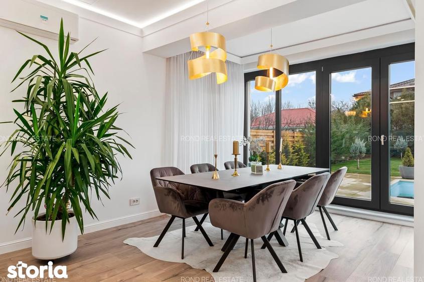 Vila design complet mobilata si utilata, cu piscina in Paradisul Verde - 6