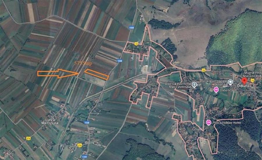 Teren extravilan de 5755 mp in Dobarlau, la 25 km de Brasov - 3