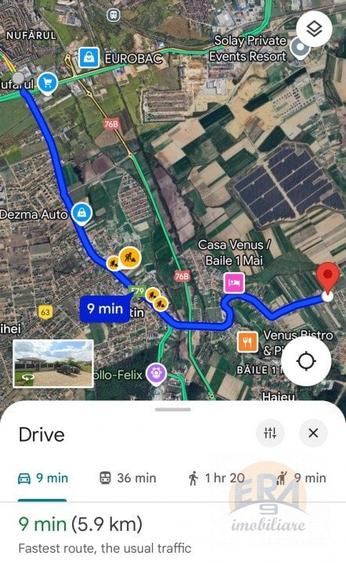 Oportunitate - Teren intravilan – 5972 mp – Rontau, Baile 1 Mai - 2