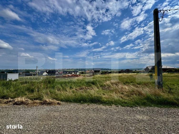 Teren Intravilan 8.6 ari, Scheia, 20 m deschidere - 1