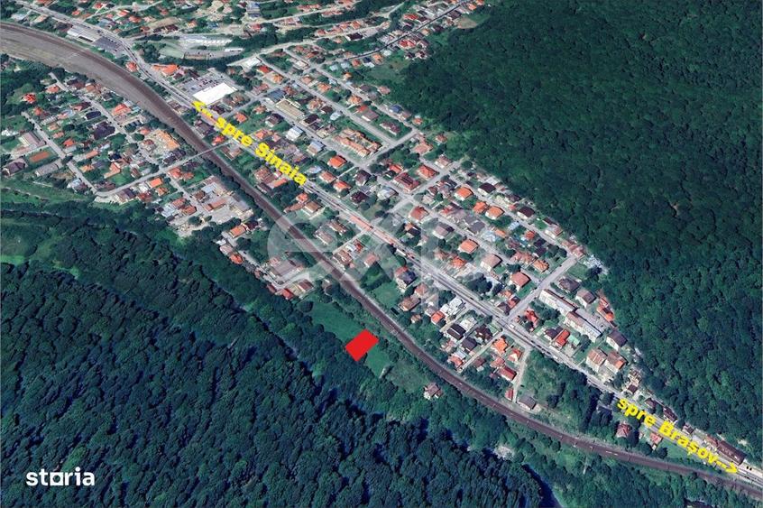 Teren intravilan in Busteni, cu vedere spectaculoasa spre Crucea Carai - 2