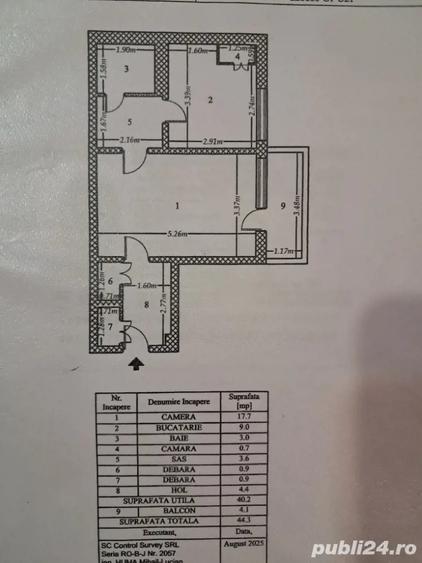 Garsoniera 44mp, IOR - 4