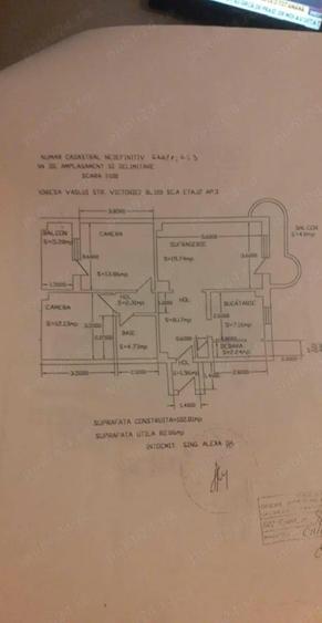 Apartament 3 camere decomandat - 1
