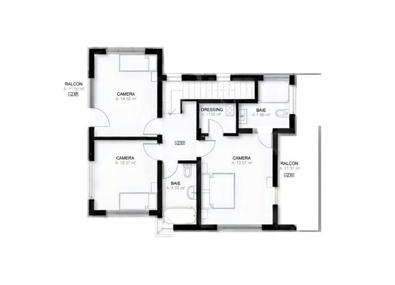 Casa individuala spatioasa in Chinteni 150 mp utili, teren generos - 5