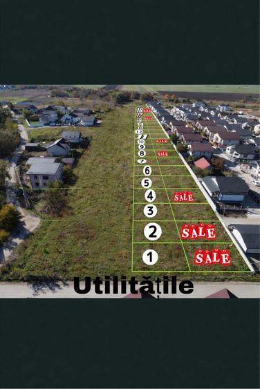 Loturi ( teren ) comuna Berceni Strada Gradinari - 1