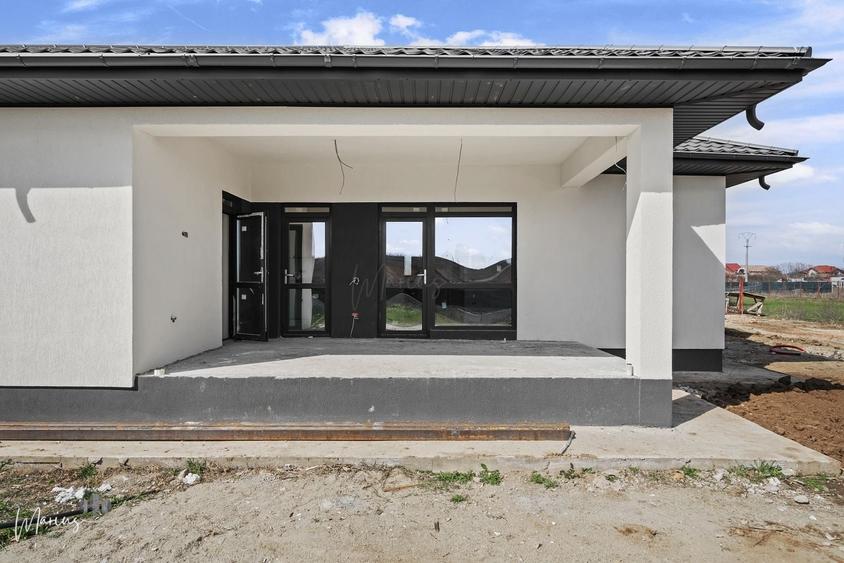 Casă nouă parter, 142 mp utili, teren 750 mp, exterior finalizat, Ghermănești - 4