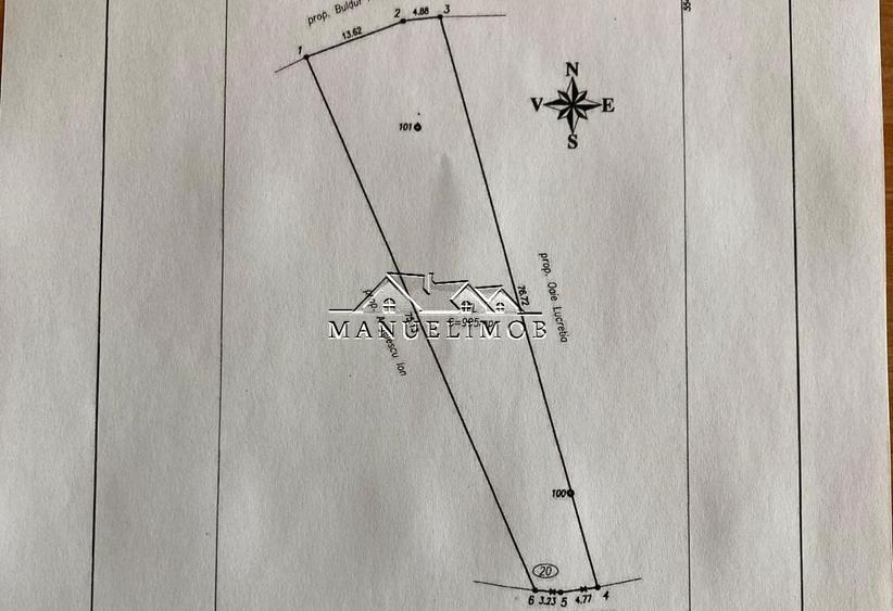 Teren intravilan Breaza 995mp , P + 2 , POT  35% , CUT 1,2 ,, 25000E - 4