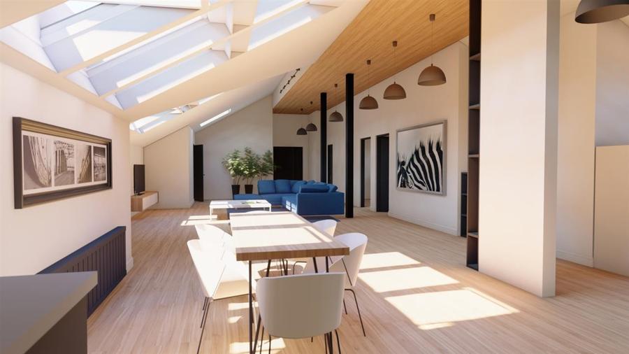 Penthouse, etaj1, 200 mp, MOBILAT SI UTILAT DE LUX, centru - 8