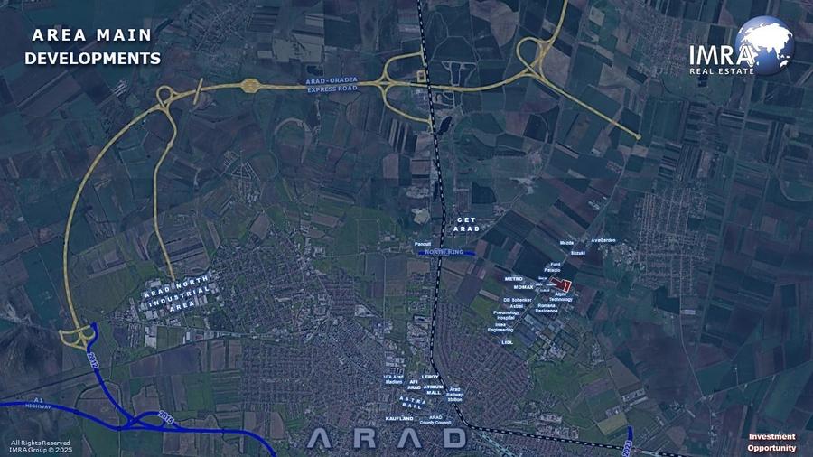 1.87 HA - Teren de Vanzare - Arad N-E (P.U.Z. Retail Aprobat) - 3