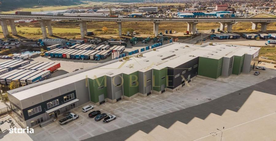 Hala de inchiriat 3200 mp + 300 mp birouri .Divizabila pentru 3 firme - 3