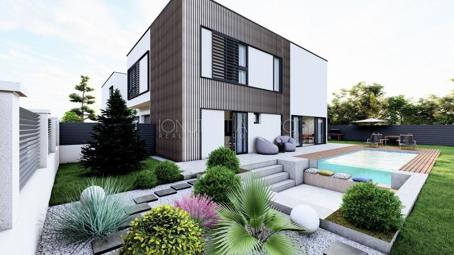 Vila moderna posibilitate personalizare – piscina exterioara si garaj dublu! - 4