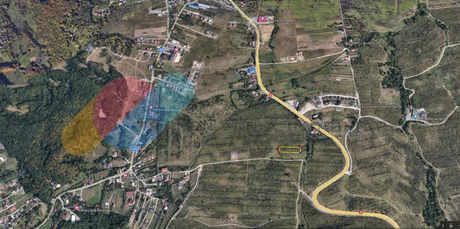 Teren intravilan 1000 mp, cu PUZ in lucru, zona Faget - 1