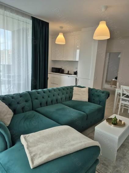 Proprietar inchiriez apartament lux 2camere 58 mp cu garaj Torontal zona foarte buna - 1