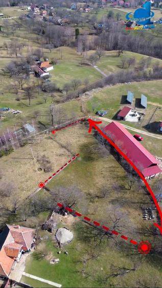 Teren Construcții intravilan de 2788 mp, în Bran