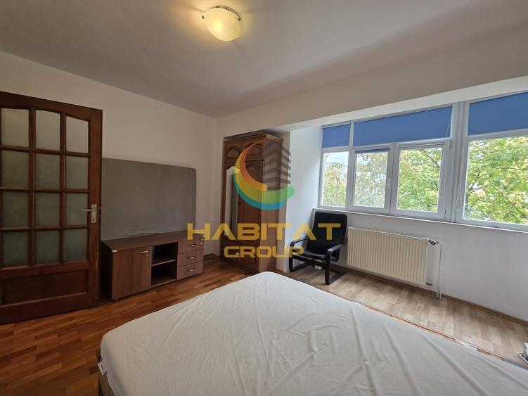 Apartament cu 3 camere semidecomandat, mobilat în Aviației