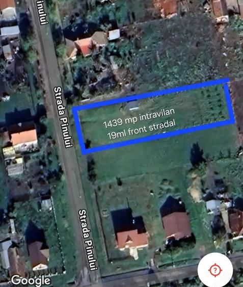 Teren de 1439 mp, în Bobda