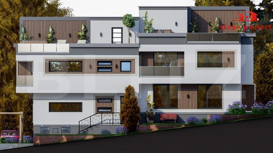 Apartament spațios 110 mp, 2 parcări, terasă și curte, finisat - 15