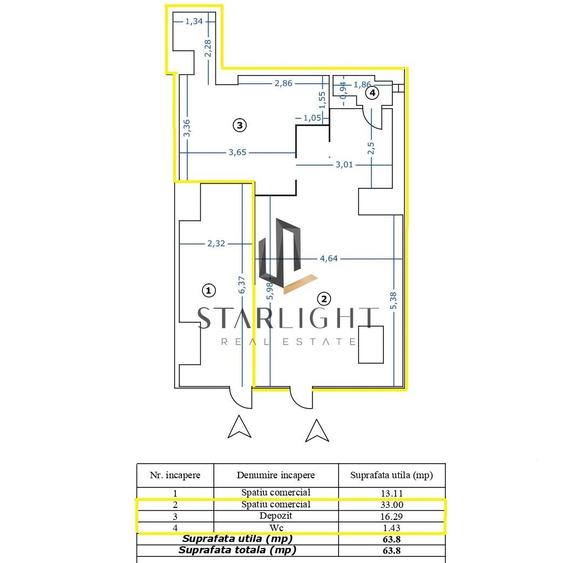 Inchiriere spatiu stradal Sos. Iancului | Parter 51 mp | Vad pietonal & Vitrina - 11