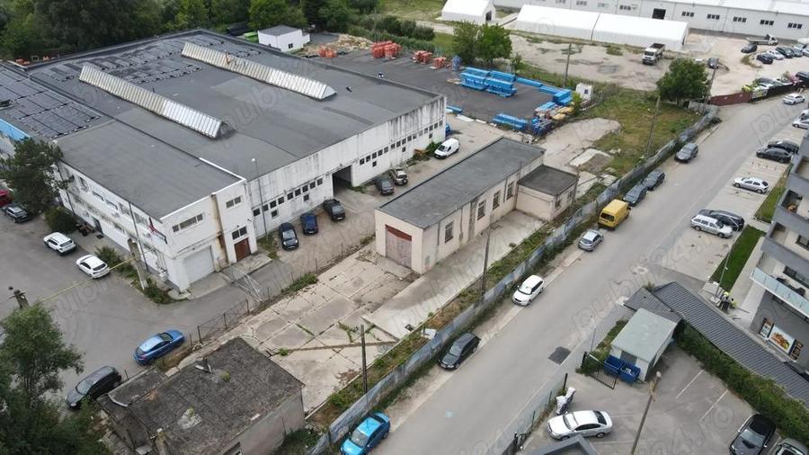 Teren cu hala de inchiriat - str. 13 Dec - 2