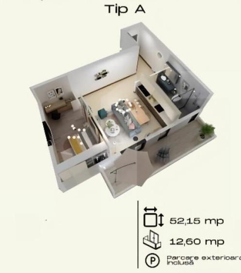 Apartament 2 camere Torontalului - 1