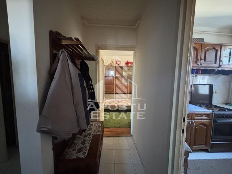 Apartament decomandat cu 3 camere, zona Dambovita, etaj intermediar - 10