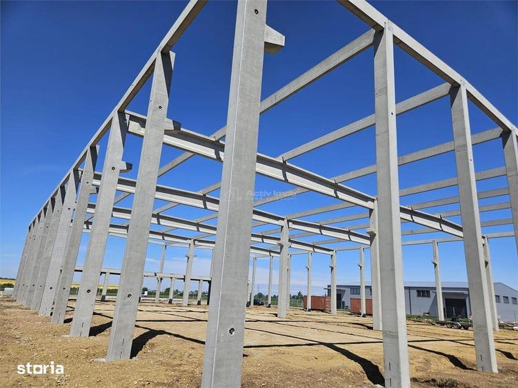 Hala industriala noua in parcul industrial II - H 12 metri - 6