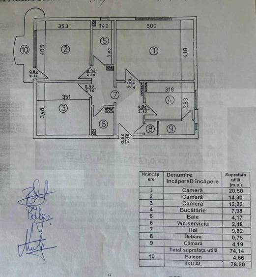Apartament cu 3 camere, modern, spatios & gata de mutare - 13 Septembrie - 14