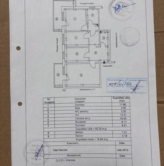 Apartament 3 camere – Bulevardul Independenței etaj 2/3 - 1