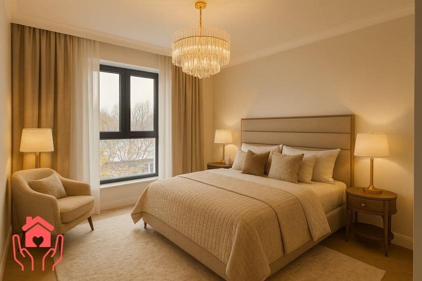 SISESTI - MUTARE IN 2 LUNI, 2 camere, centrala proprie, langa metrou, VEDERE LAC - 7