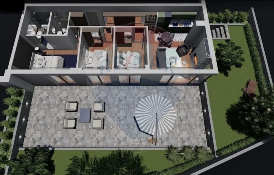 Vanzare Apartament 4 cu camere cu curte / loc parcare/ ultracentral - 2